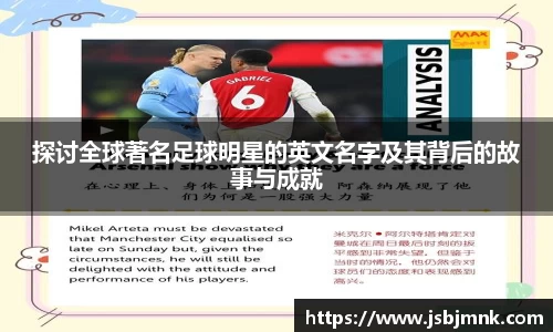 探讨全球著名足球明星的英文名字及其背后的故事与成就